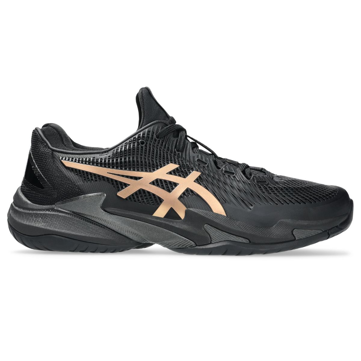 Asics Court FF 3 Novak Night Energy Black/Prism Gold